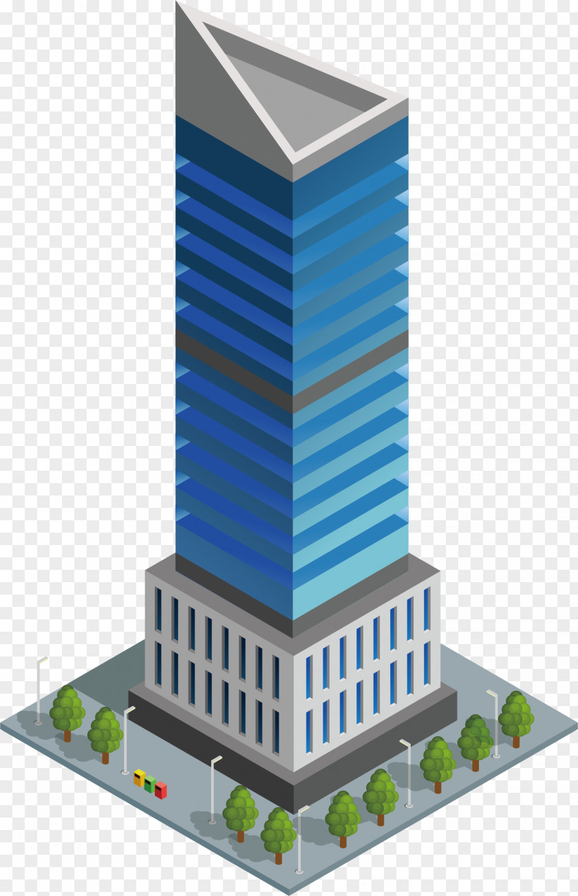 Triangle Tall Buildings Building Architecture PNG