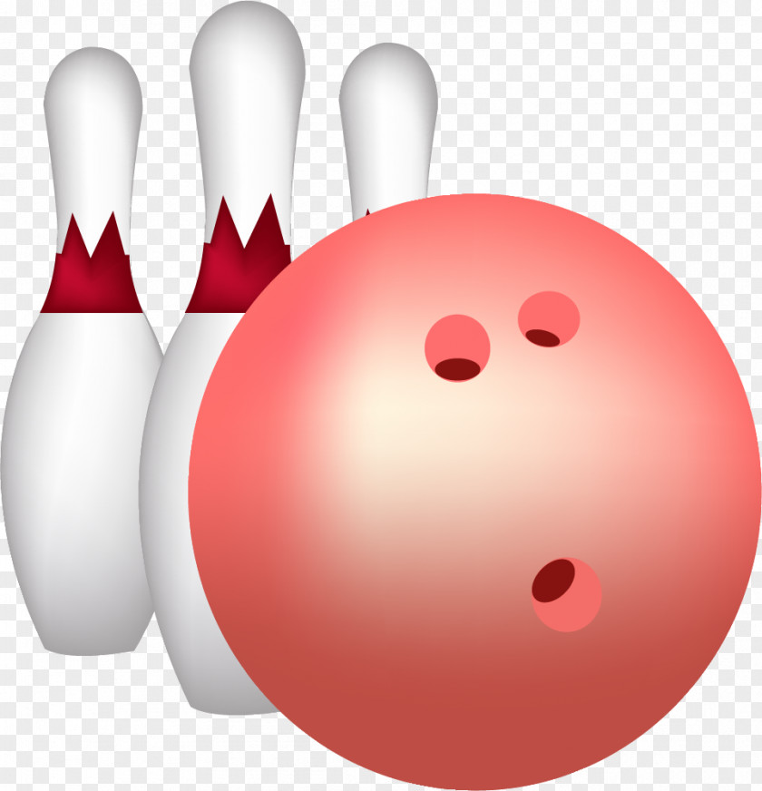 Cartoon Exercise Equipment Ten-pin Bowling Sports Balls PNG