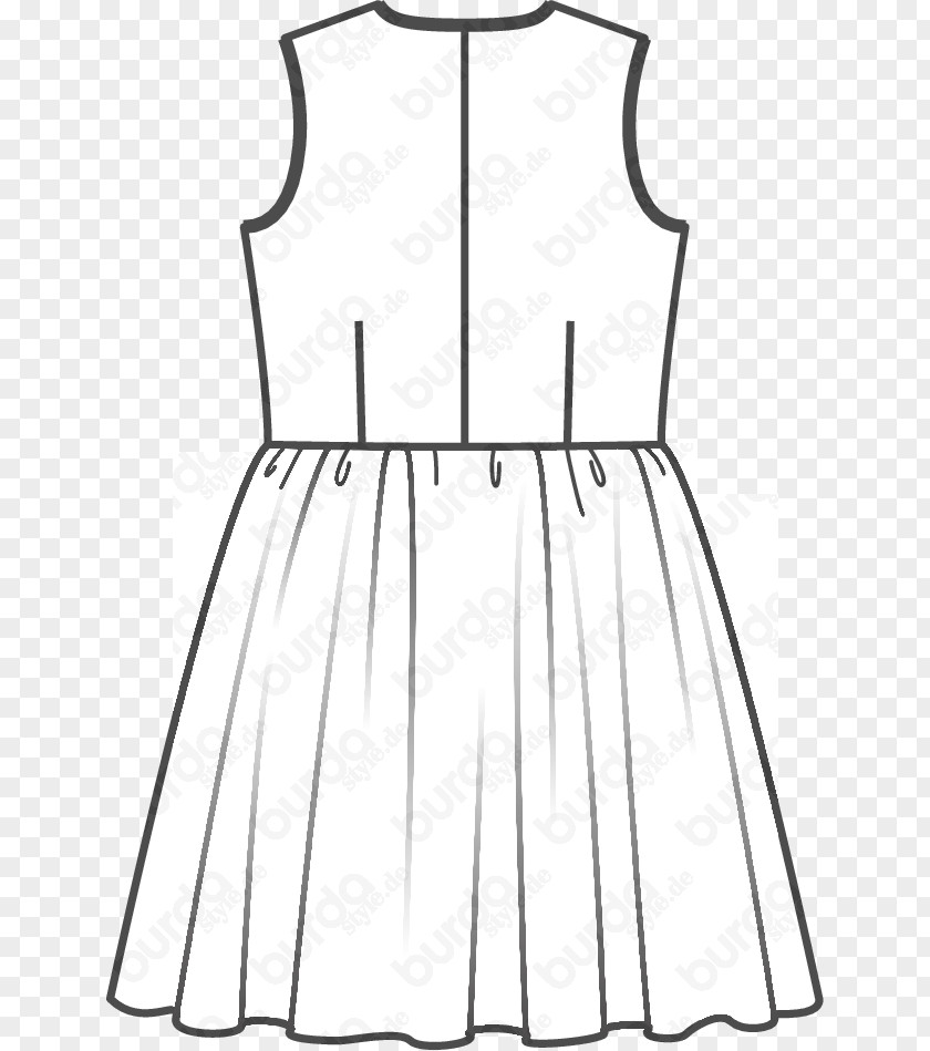 Dress Pattern Fashion Skirt Burda Style PNG