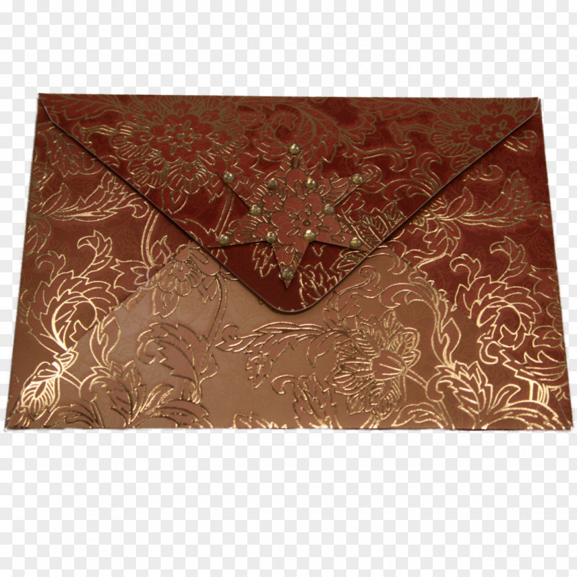 Gold Floral Place Mats Tablecloth Rectangle Brown Maroon PNG