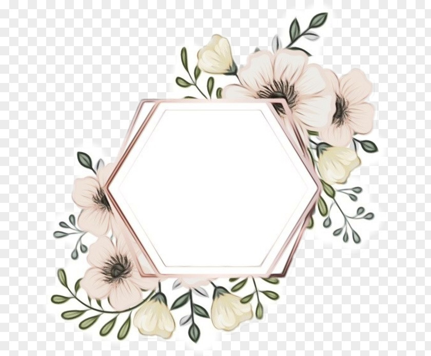 Interior Design Picture Frame Floral Wedding Invitation Background PNG