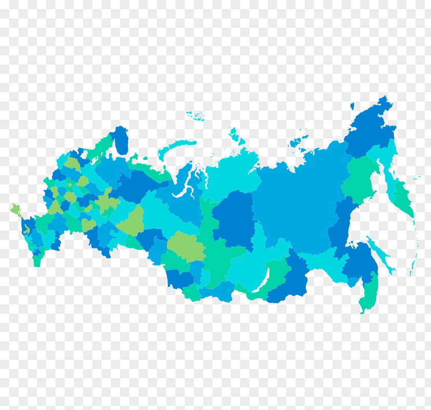 Russia Vector Map PNG