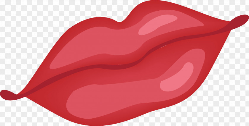 Big Red Lips Clip Art Product Design Love PNG