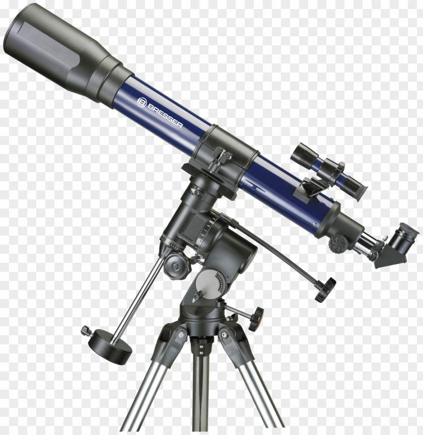 Camera Refracting Telescope Bresser Reflecting Equatorial Mount PNG