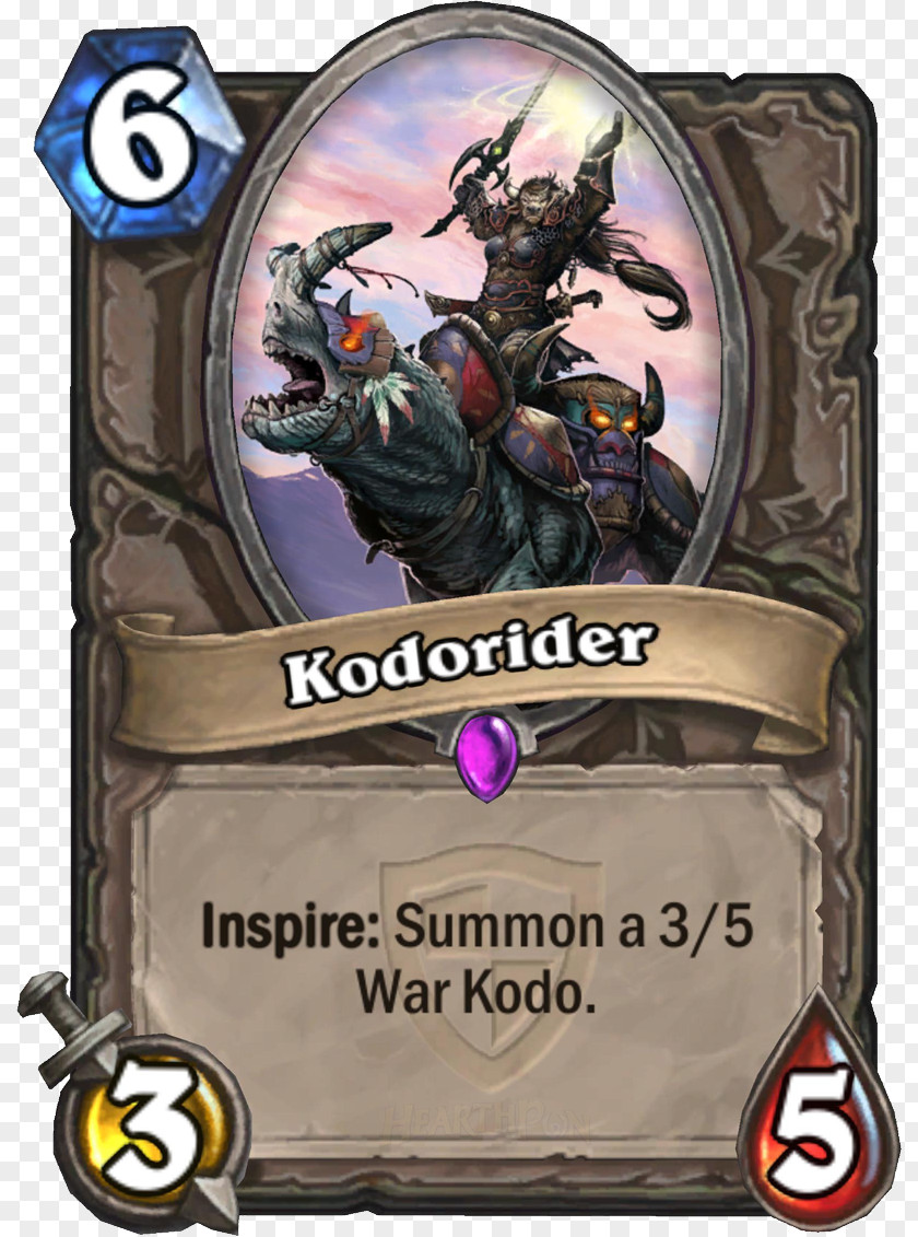 Hearthstone Kodorider World Of Warcraft War Kodo BlizzCon PNG
