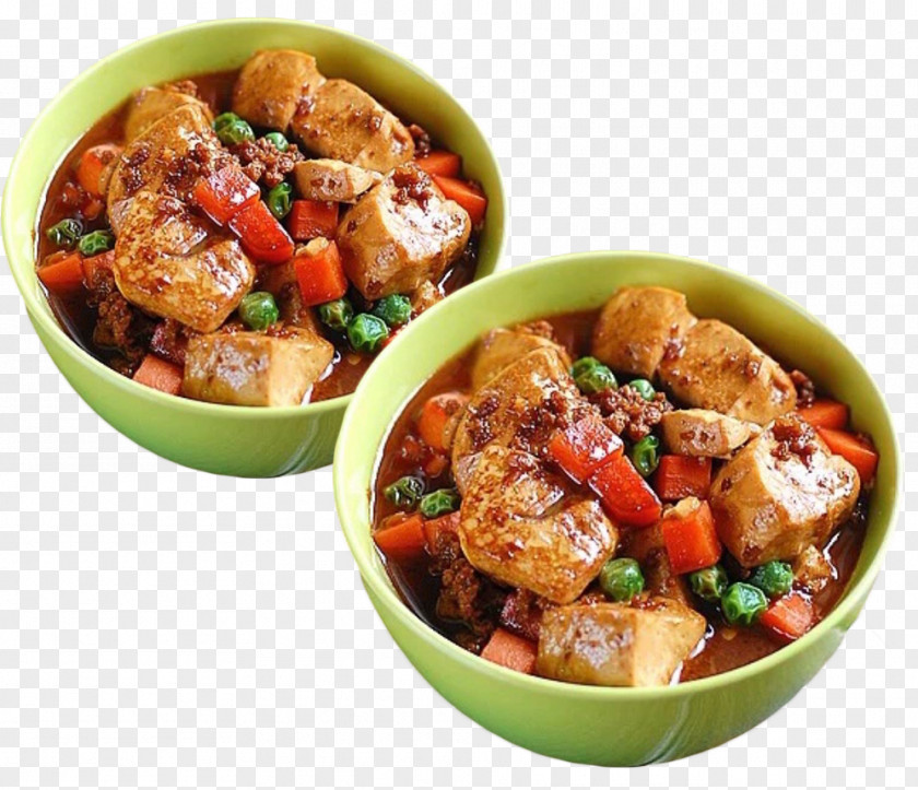 Old Bean Curd With Family Sauce Braising Vegetable Tofu Ingredient PNG