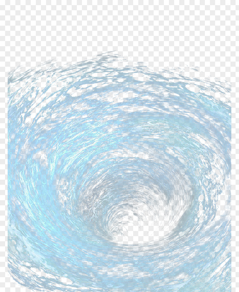 Blue Water Whirlpool PNG