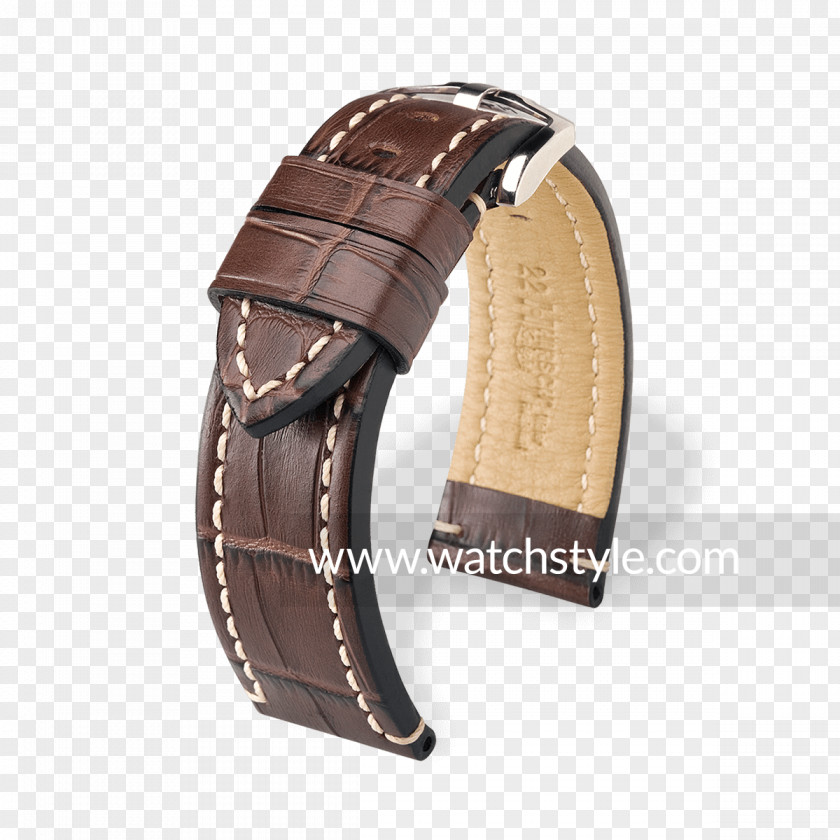 Brown Alligator Strap Calfskin Paper Embossing Leather PNG