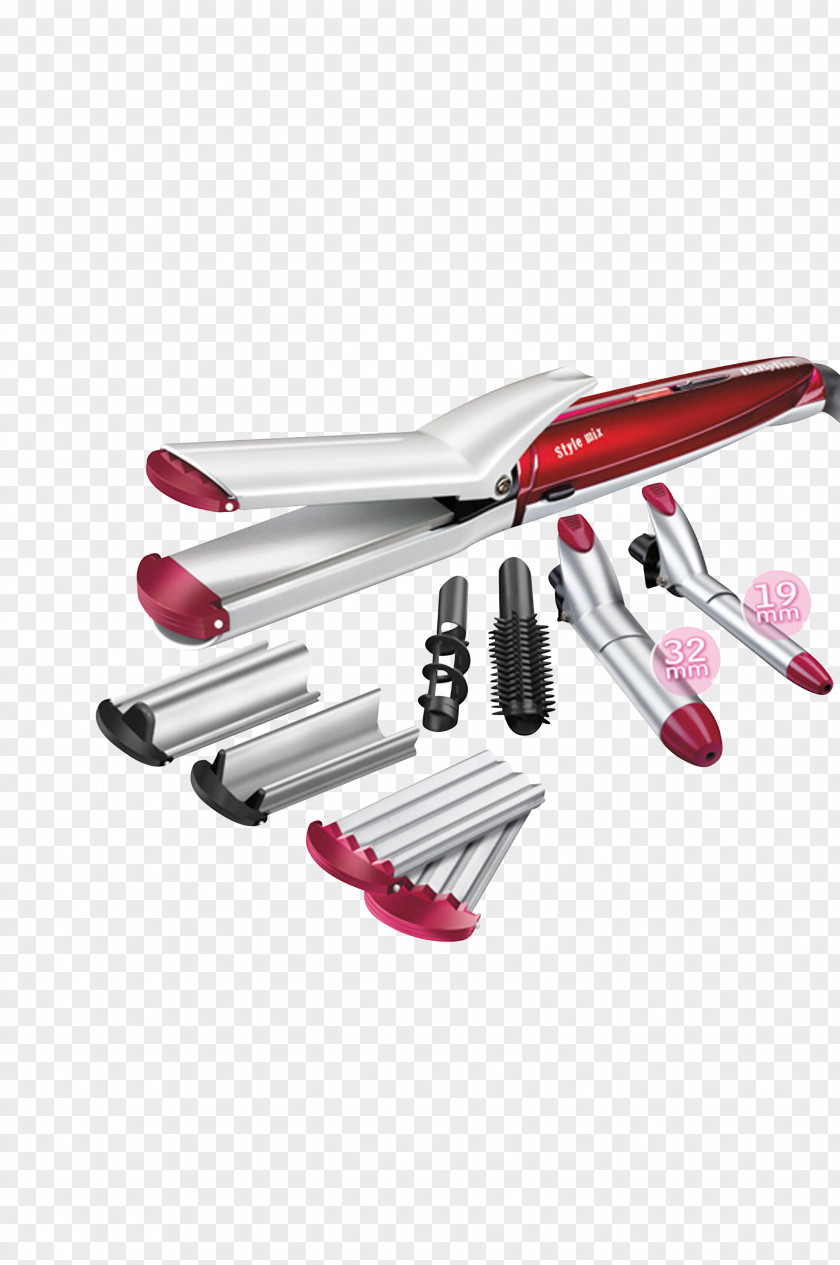 Curler Hair Iron Clipper BaByliss Paris Style Mix MS21E Dryers Fashion PNG