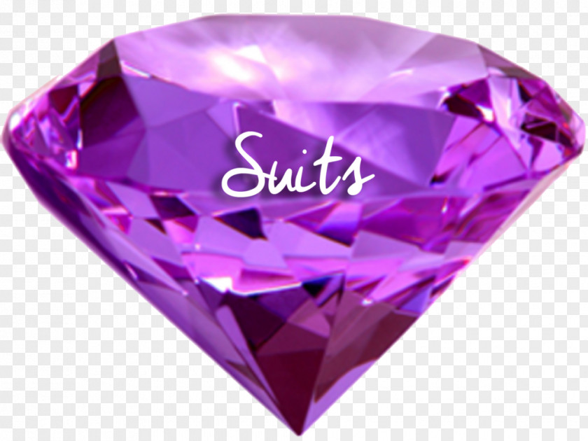 Diamond Color Gemstone Purple Amethyst PNG