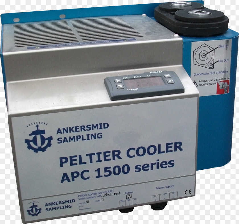 Thermoelectric Cooling Gas Cooler Heat Exchanger Continuous Emissions Monitoring System PNG
