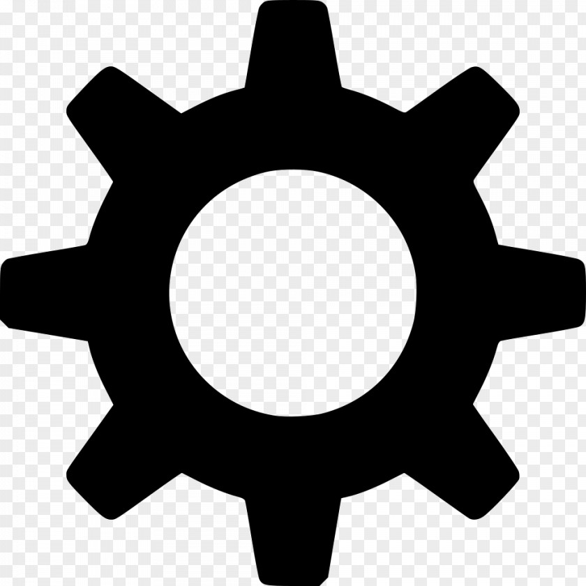 Configure Gear Font Awesome Clip Art PNG