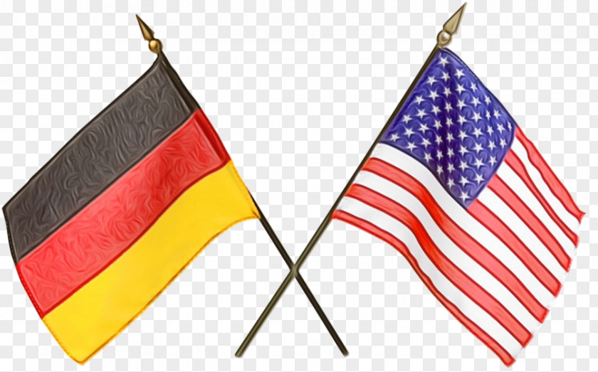 Flag Of The United States Language German PNG