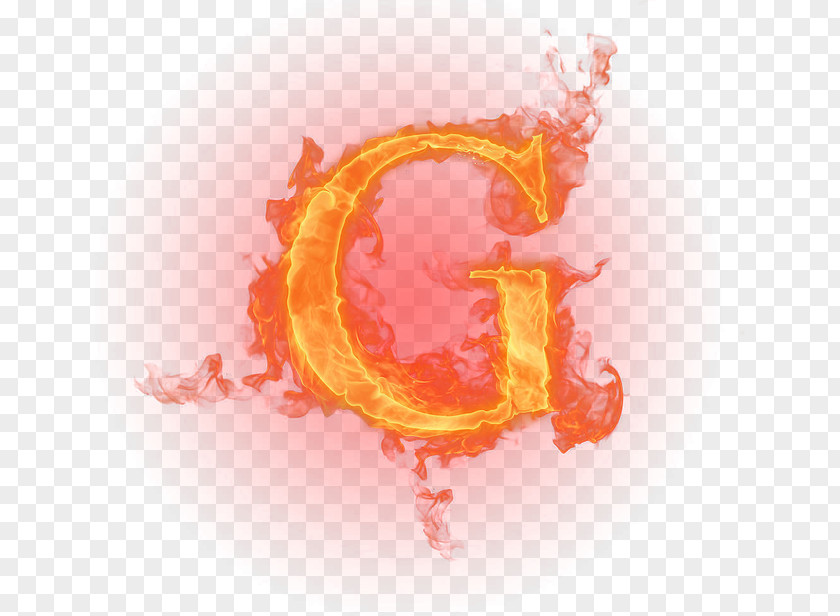 Flame Letter English Alphabet Fire PNG