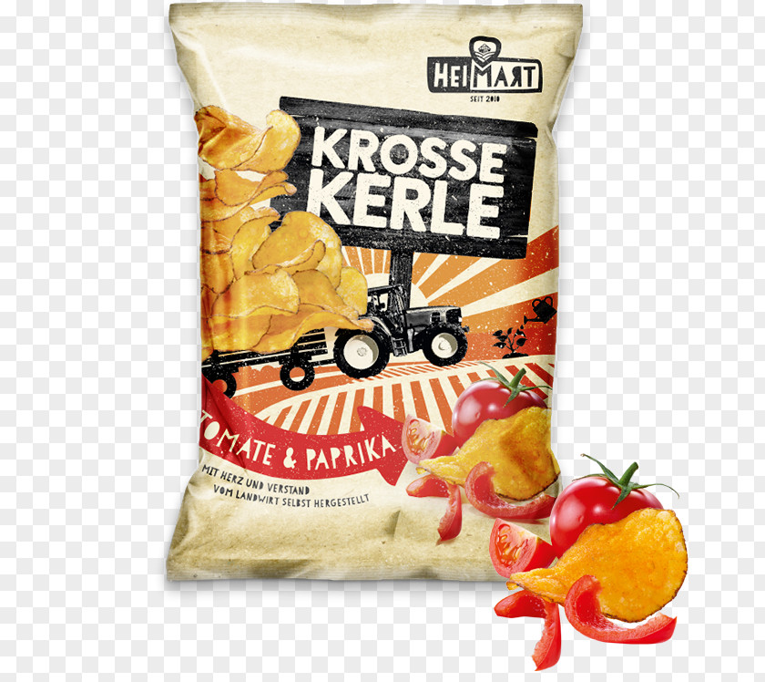 Kross Potato Chip Vegetarian Cuisine Flavor Paprika PNG