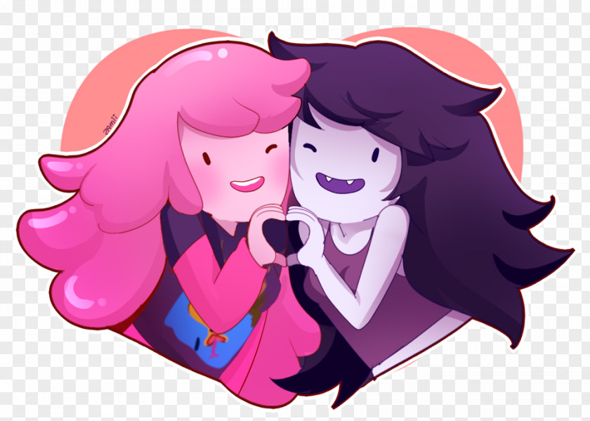 Send Warmth Princess Bubblegum Marceline The Vampire Queen Chewing Gum Finn Human Adventure Time Encyclopaedia PNG