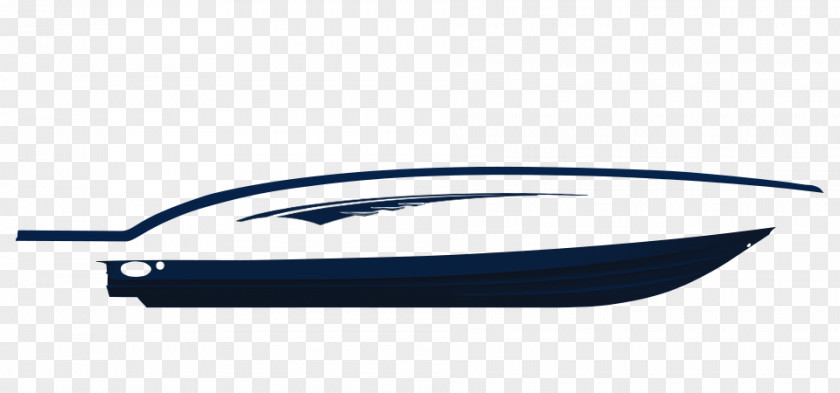 Vapor Blue Product Design Line Boat Graphics PNG