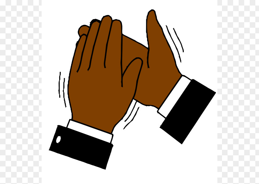 Black Hand Cliparts Clapping Applause Clip Art PNG