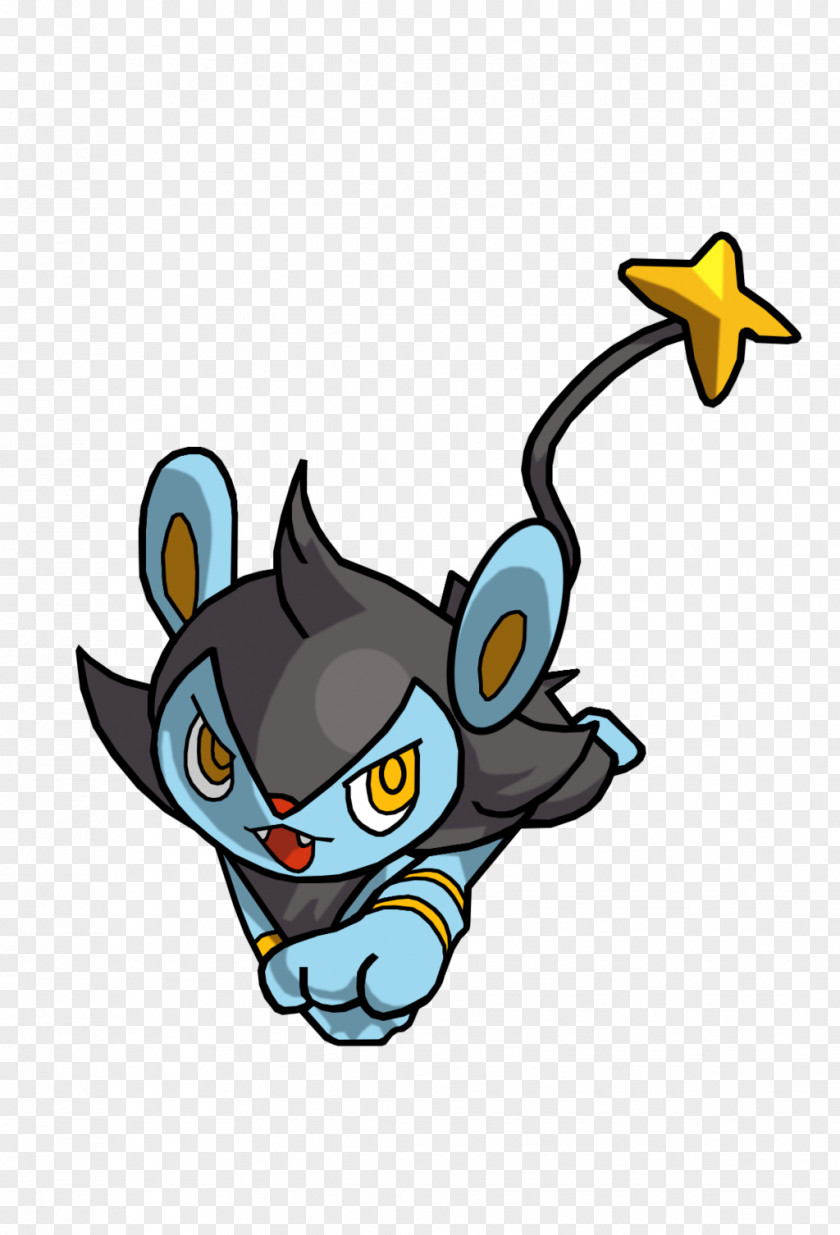 Cat Luxio Pokémon Fan Art PNG