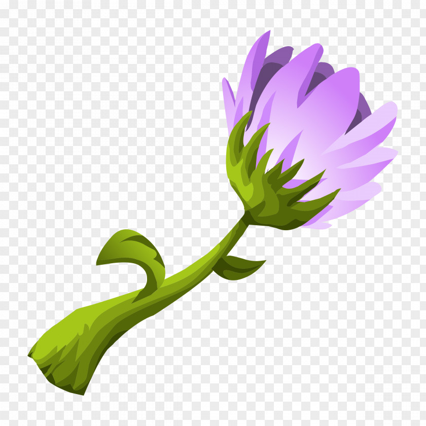 Herbs Flower Purple Clip Art PNG