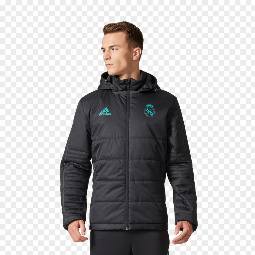 Jas Real Madrid C.F. Adidas Originals Store Tracksuit Jacket Sport PNG