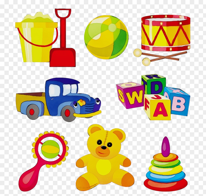 Toy Block Baby Products Background PNG