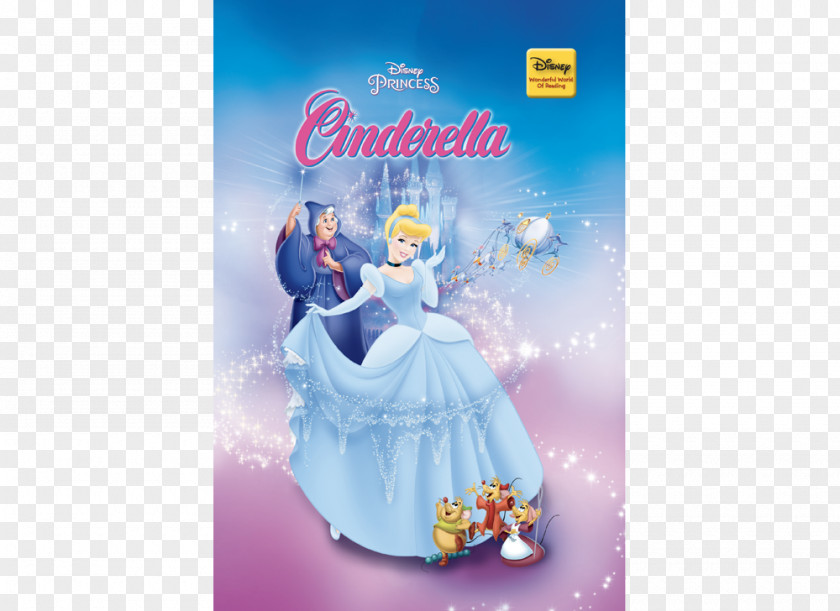 Cinderella Fairy Godmother Mickey Mouse Book Animator Figurine PNG