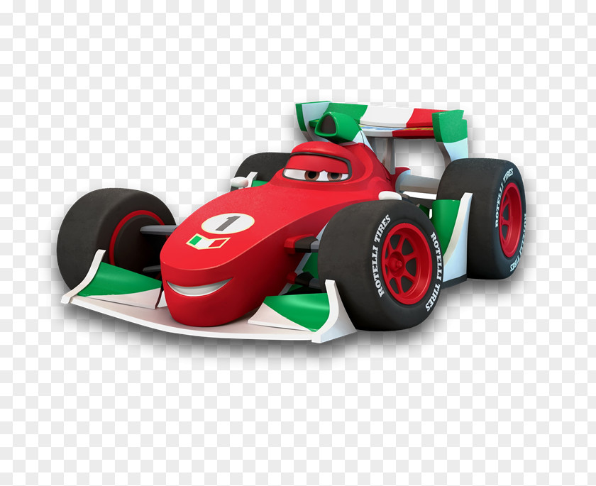 Coche Disney Infinity Mater Lightning McQueen Cars 2 PNG