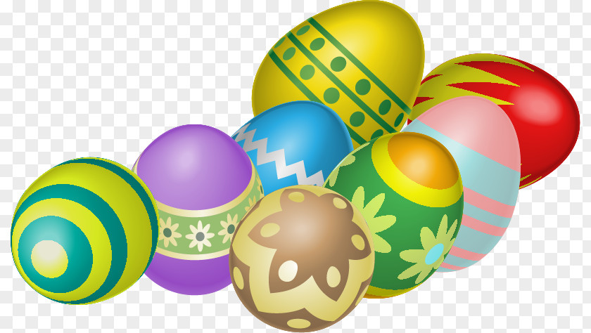 Color Stone Elements Easter Bunny Egg Clip Art PNG
