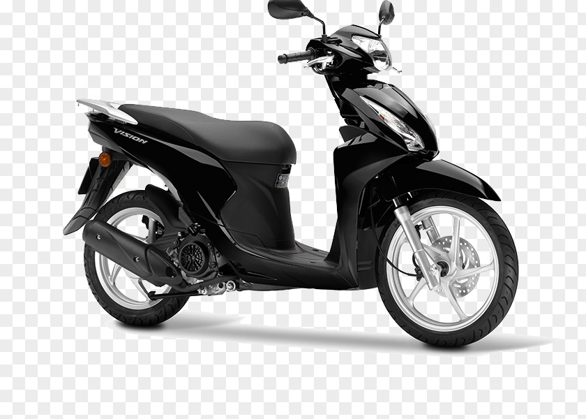 Honda Vision Wheel Motorcycle Scooter PNG