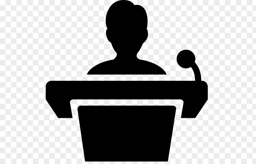 Lecturers Podium Public Speaking Microphone PNG