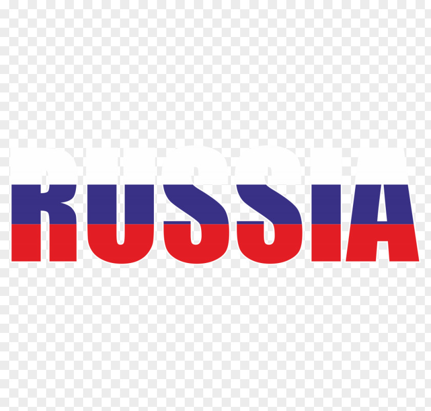 RUSSIA FLAG Logo Brand Font Product Line PNG