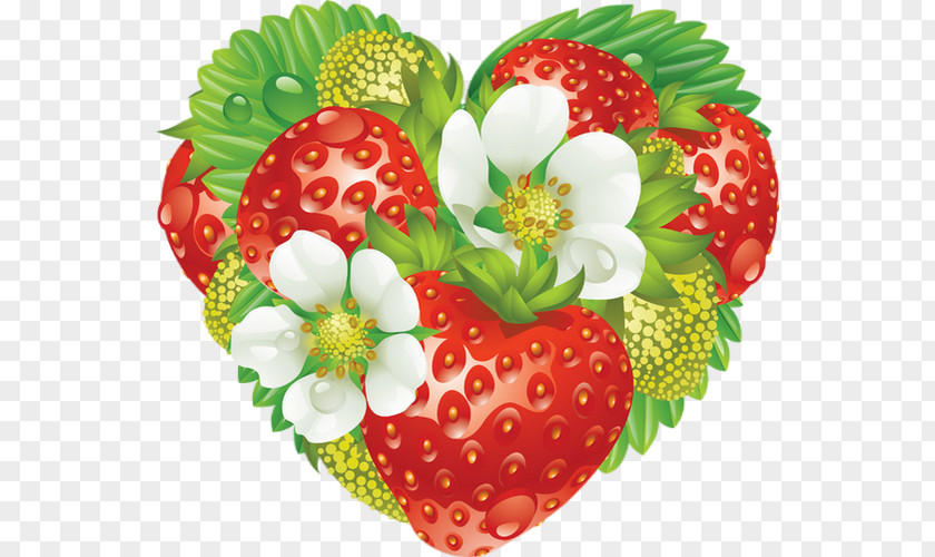 Strawberry Shortcake Fruit Shape PNG