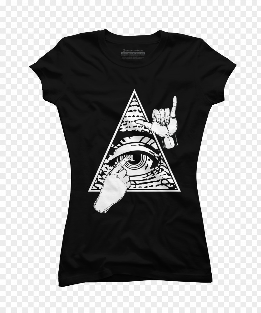 T-shirt Printed Sequin Hoodie PNG
