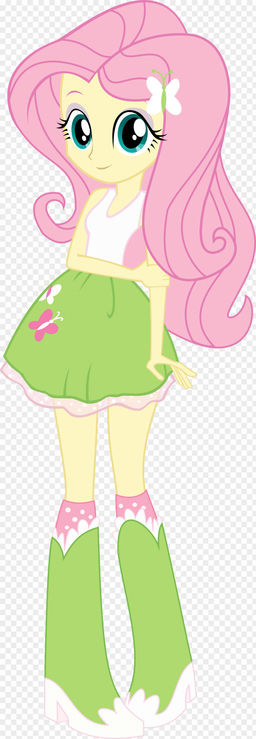 Tshirt Women Fluttershy Pinkie Pie My Little Pony: Equestria Girls PNG