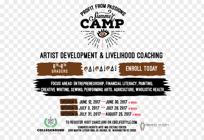 Youth Culture Logo Brand Font Summer Camp Washington, D.C. PNG