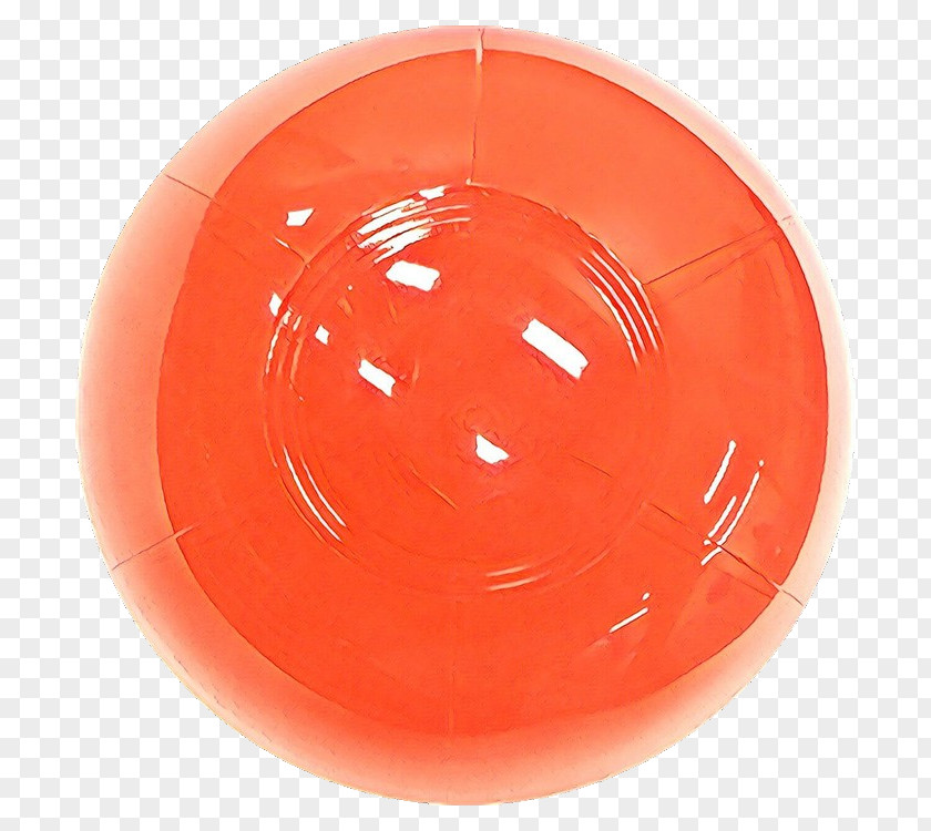 Ball Flying Disc Orange PNG