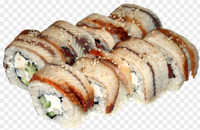 Sushi Japanese Cuisine Makizushi California Roll Dish PNG