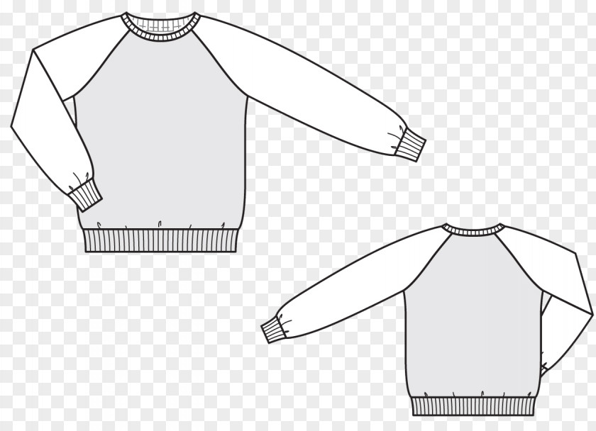 T-shirt Raglan Sleeve Dress Pattern PNG