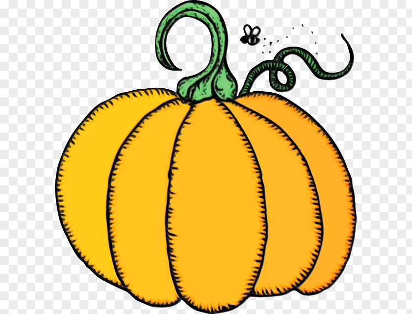 Fruit Squash Halloween Pumpkin Cartoon PNG