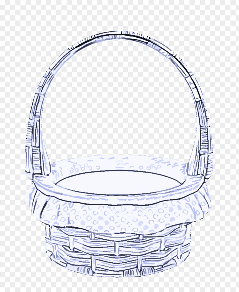 Home Accessories Oval Basket PNG