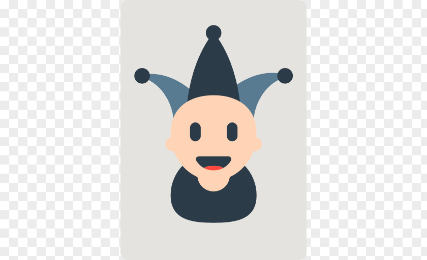 Joker Emoji Playing Card Game PNG