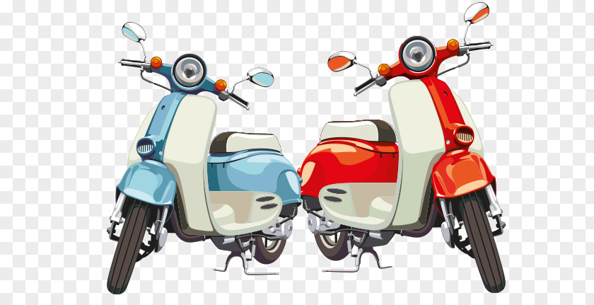 Motorized Scooter Automotive Lighting Classic Car Background PNG