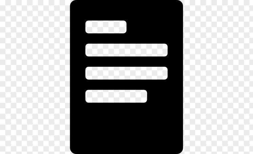 Rectangle Mobile Phone Accessories Symbol PNG