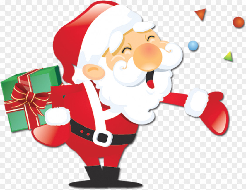 Santa Claus, Holiday, Creative Taobao Claus Christmas Card Saint Nicholas Day Greeting PNG