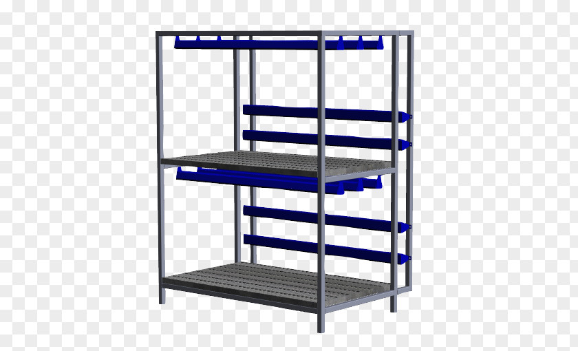 Design Shelf Bed Frame PNG