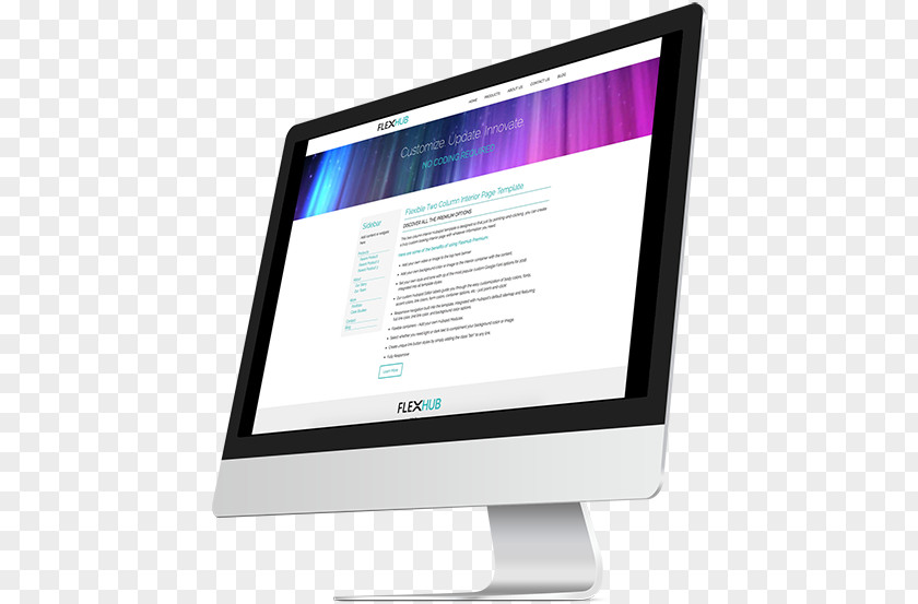 Imac Computer Software Happenize Canada Web Design PNG