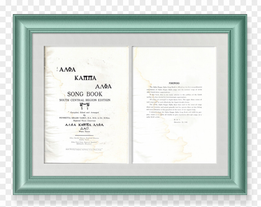 Presided Over Taiwan Paper Picture Frames Font PNG