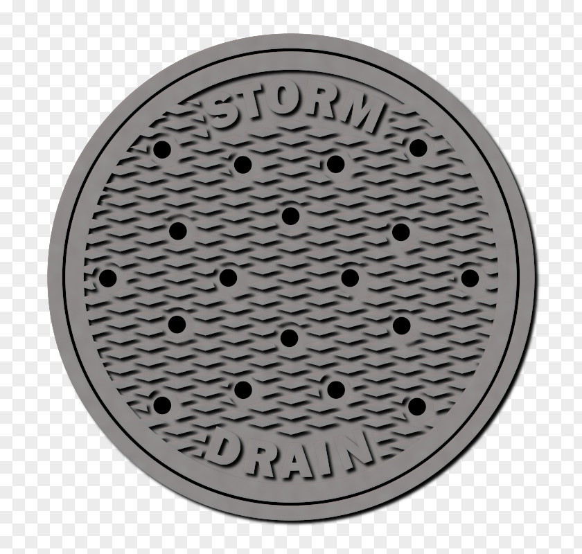 Street Manhole Cover Storm Drain Separative Sewer Sewerage PNG