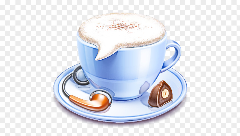 Wiener Melange Teacup Coffee Cup PNG